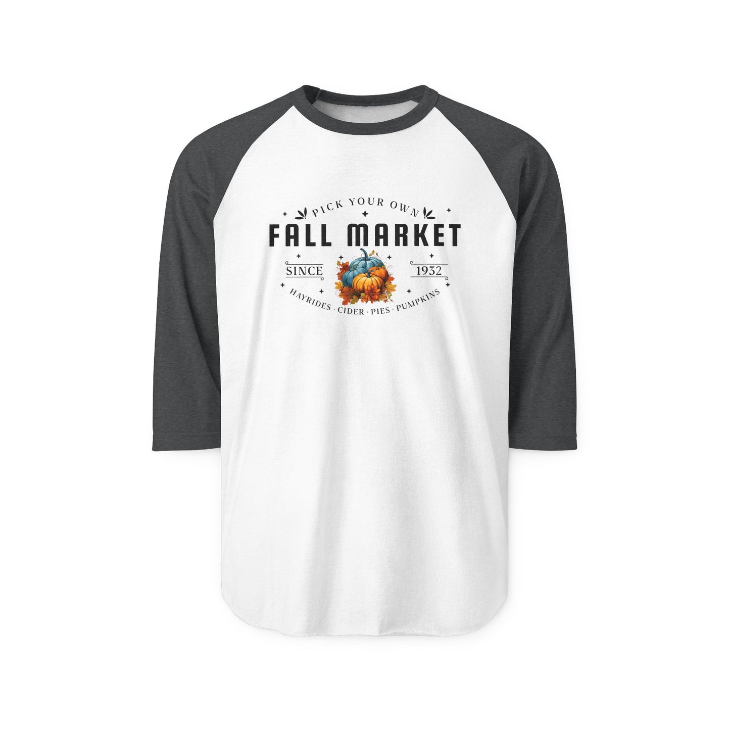 Fall Market Baseball Tee