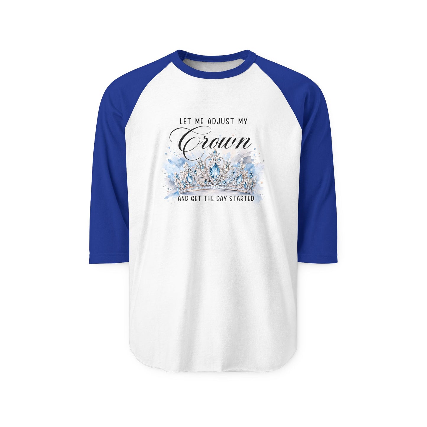 Let Me Adjust My Crown Baseball Tee