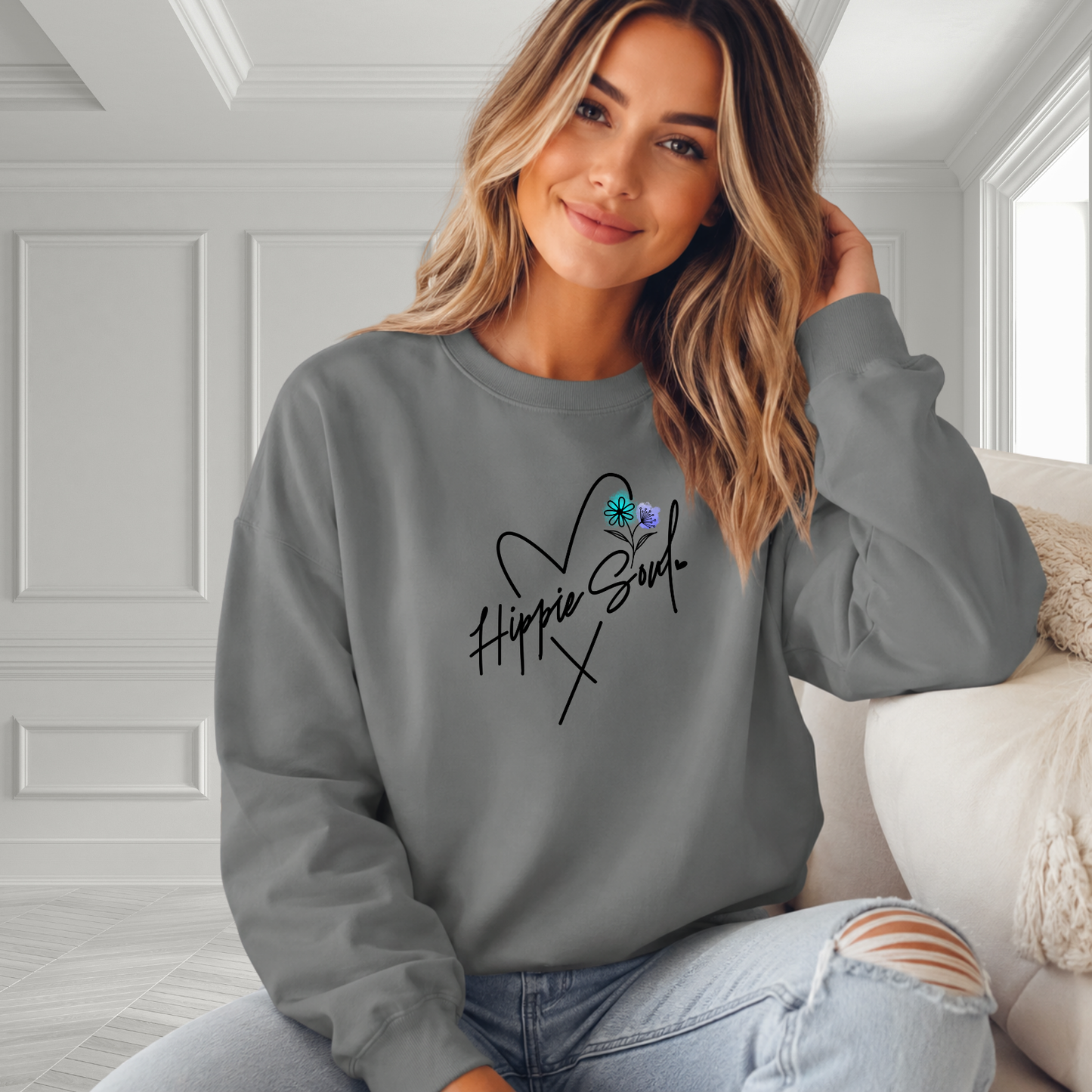 Hippie Soul Crewneck Sweatshirt