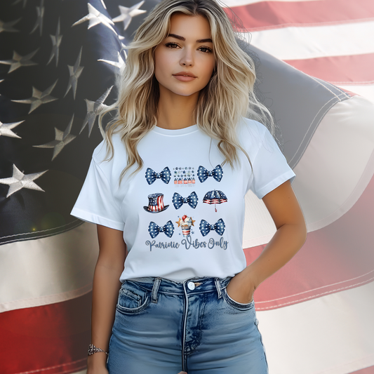 Patriotic Vibes Only T-Shirt