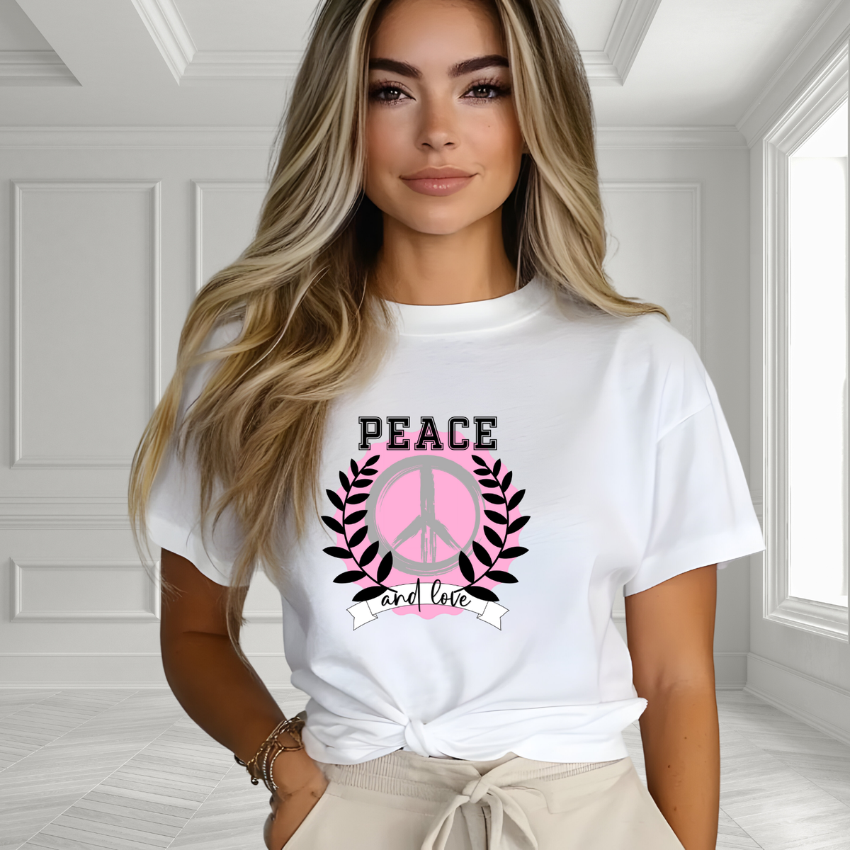Peace And Love T-Shirt