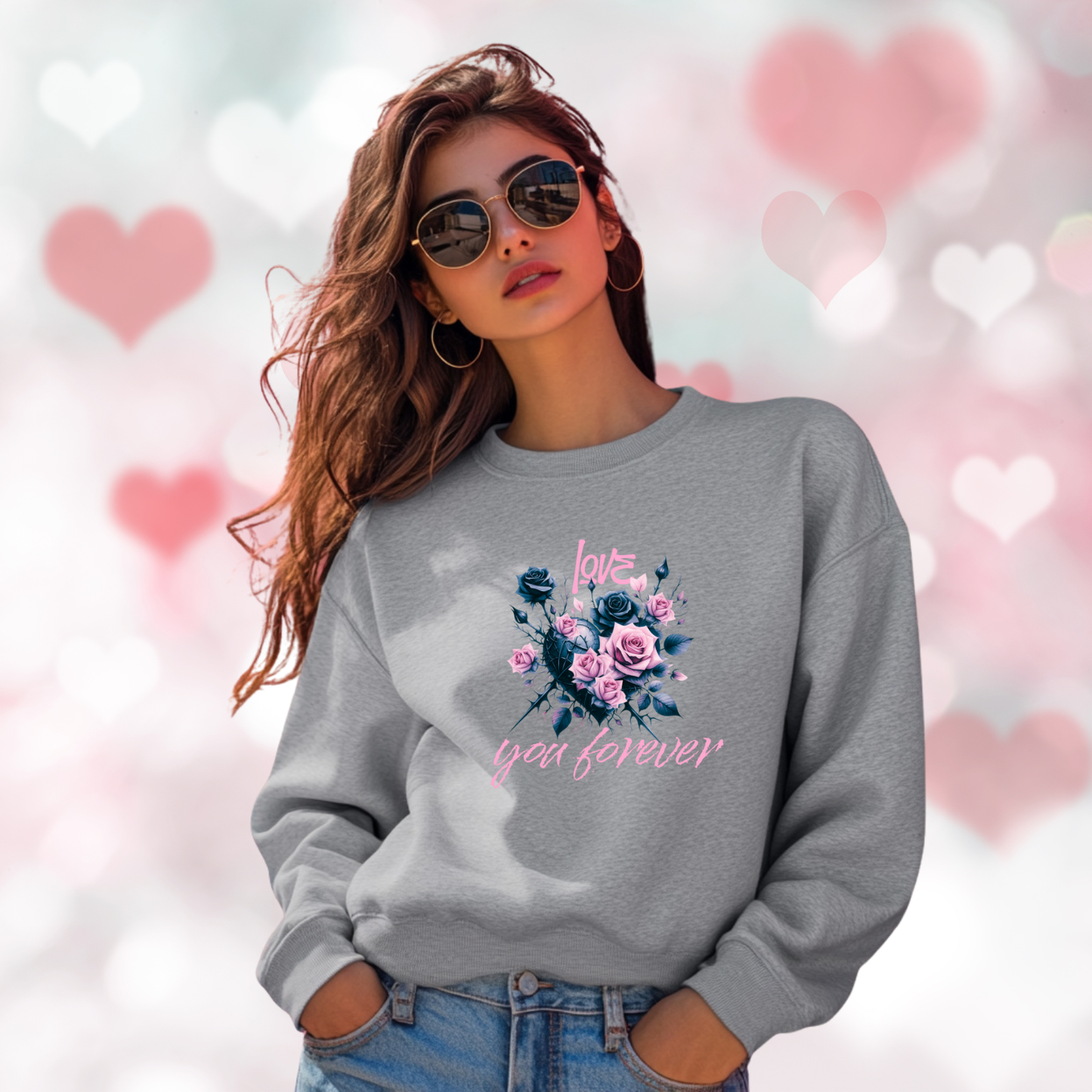 Love You Forever Crewneck Sweatshirt