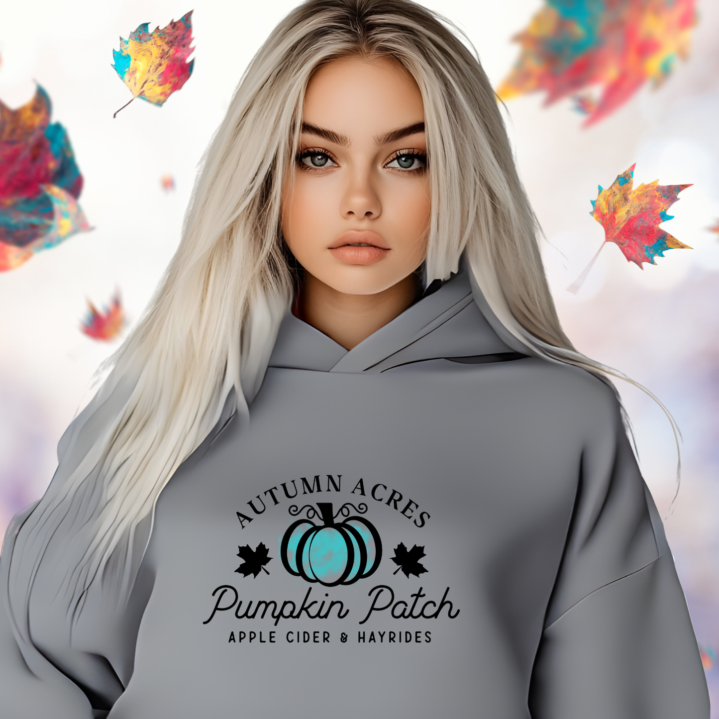 Pumpkin Patch Crop Hoodie