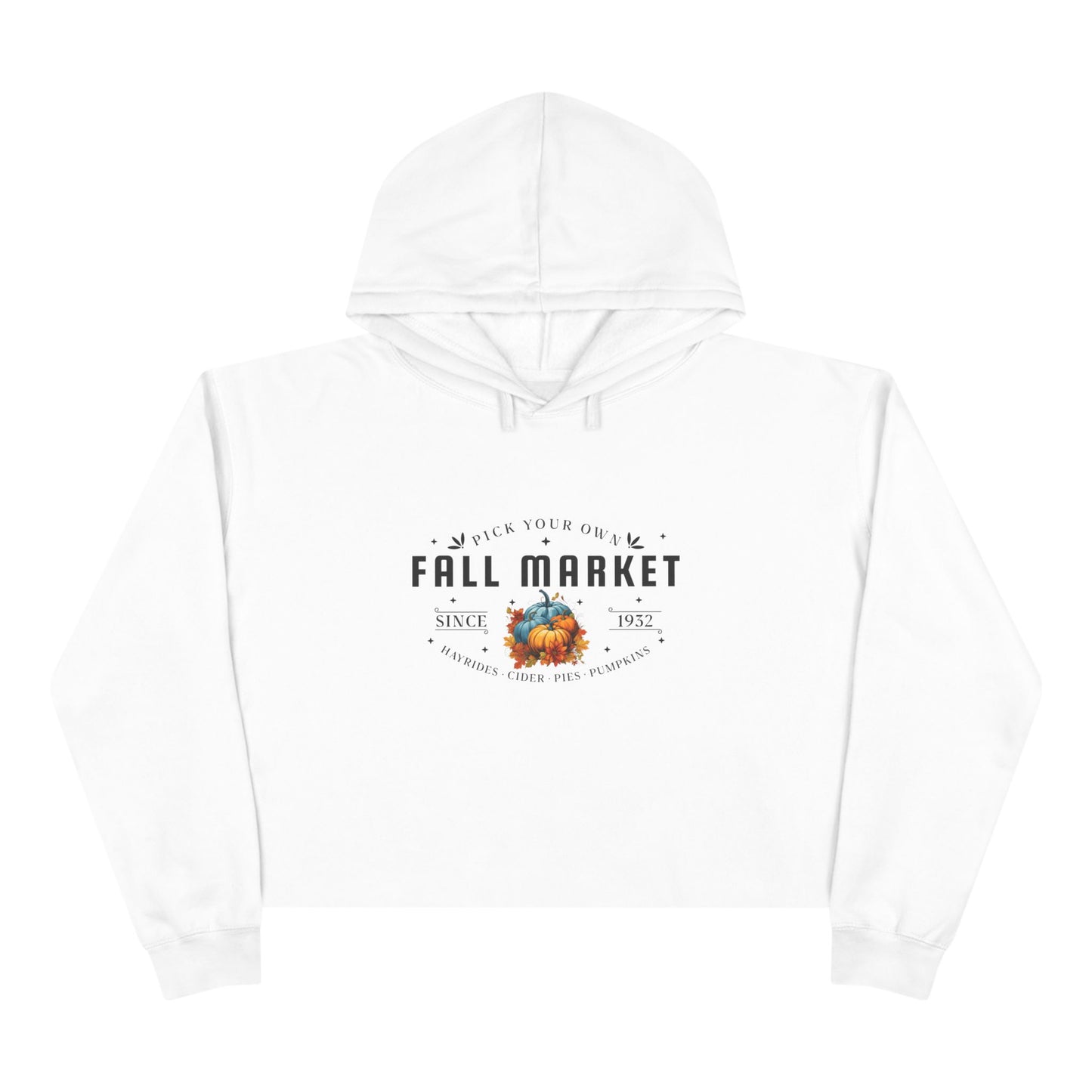 Fall Market Crop Hoodie