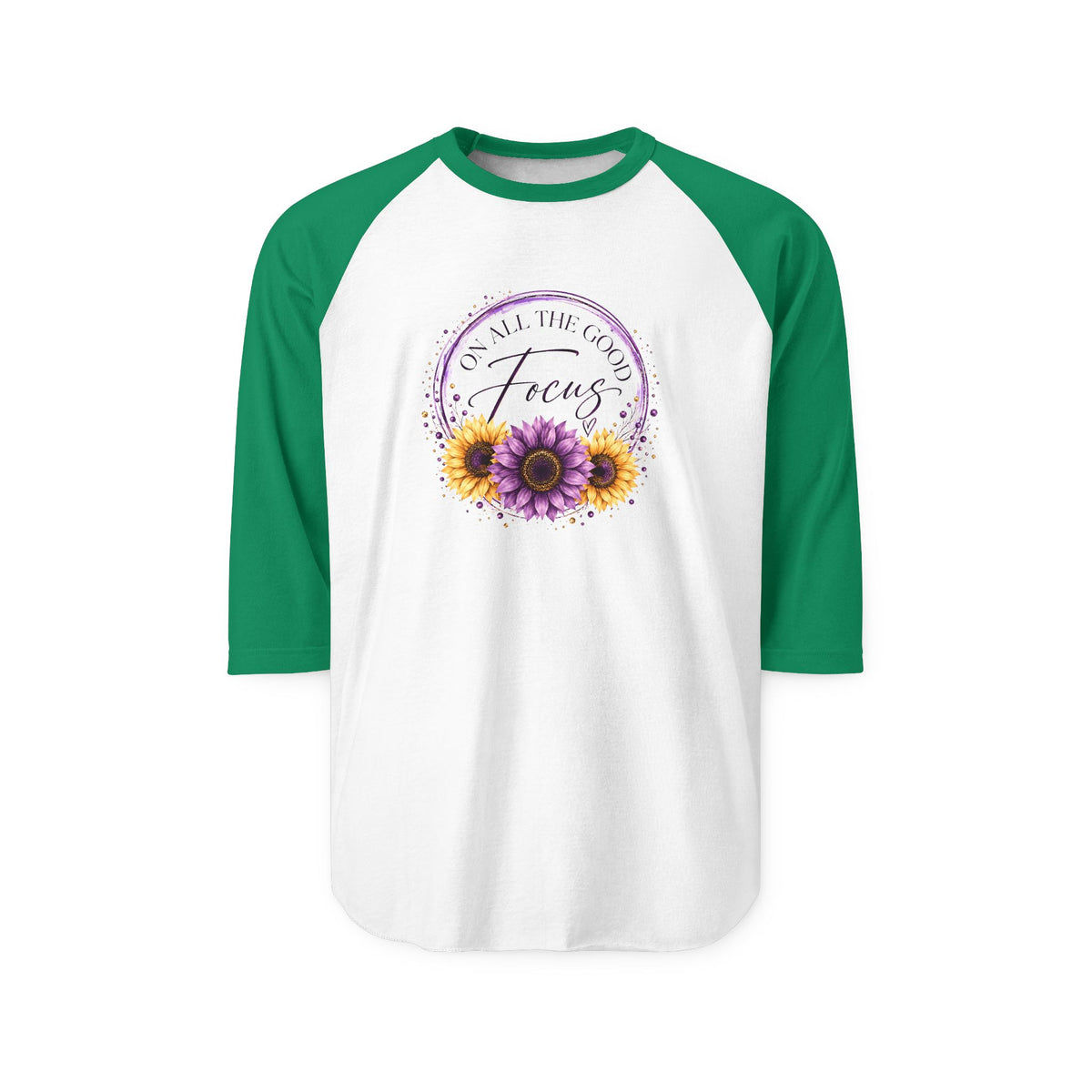 Focus On All The Good Baseball Tee