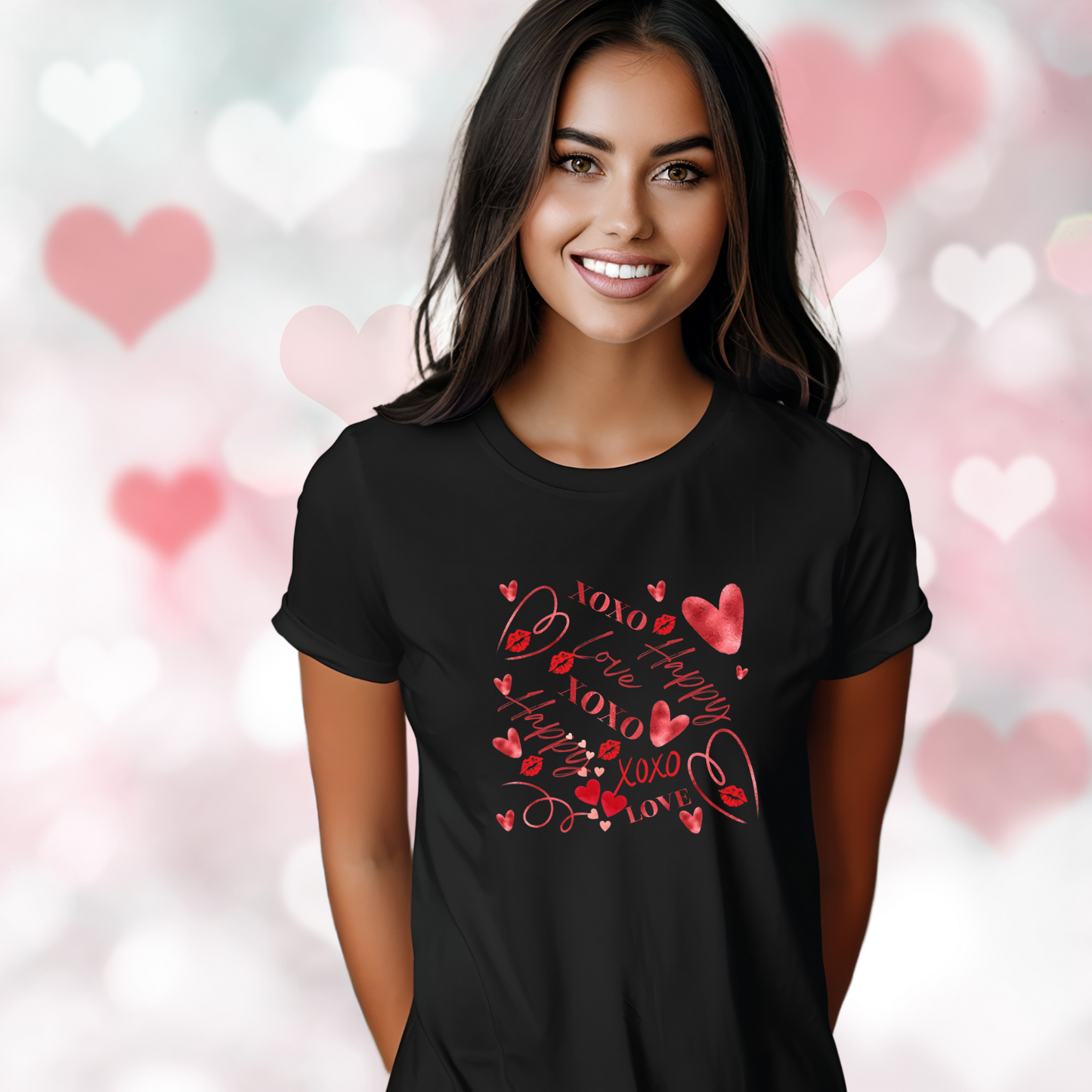 Valentine Word Art T-Shirt