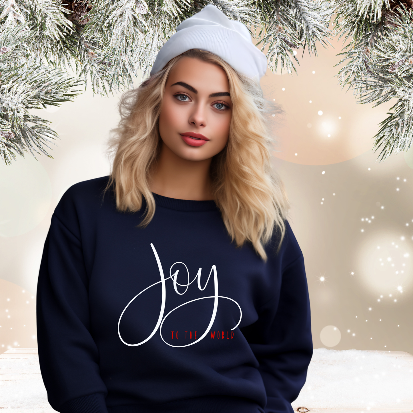 Joy To The World Crewneck Sweatshirt