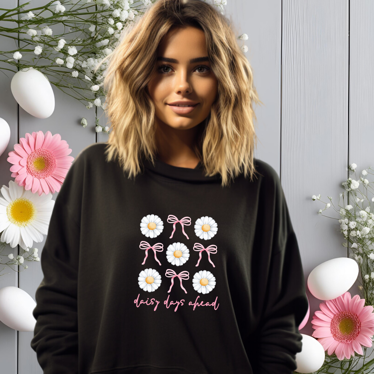 Daisy Days Ahead Crewneck Sweatshirt