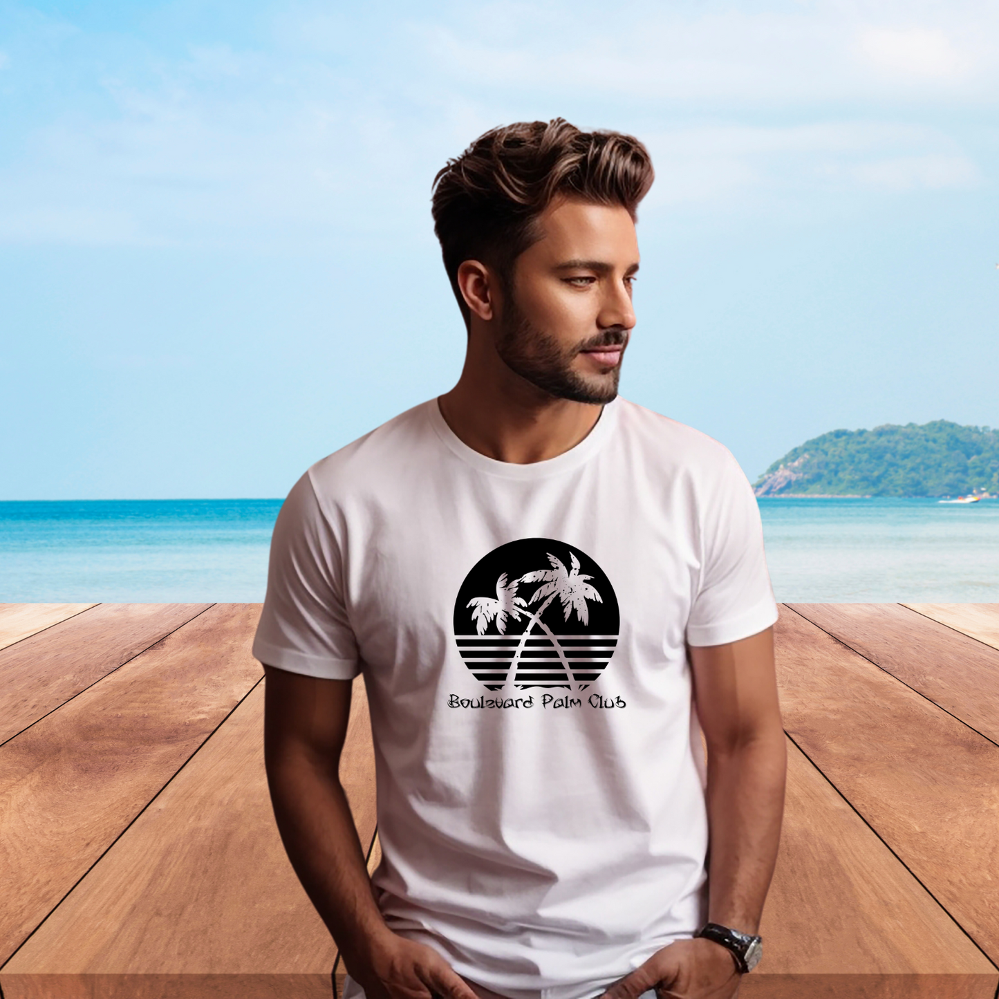 Boulevard Palm Club T-Shirt