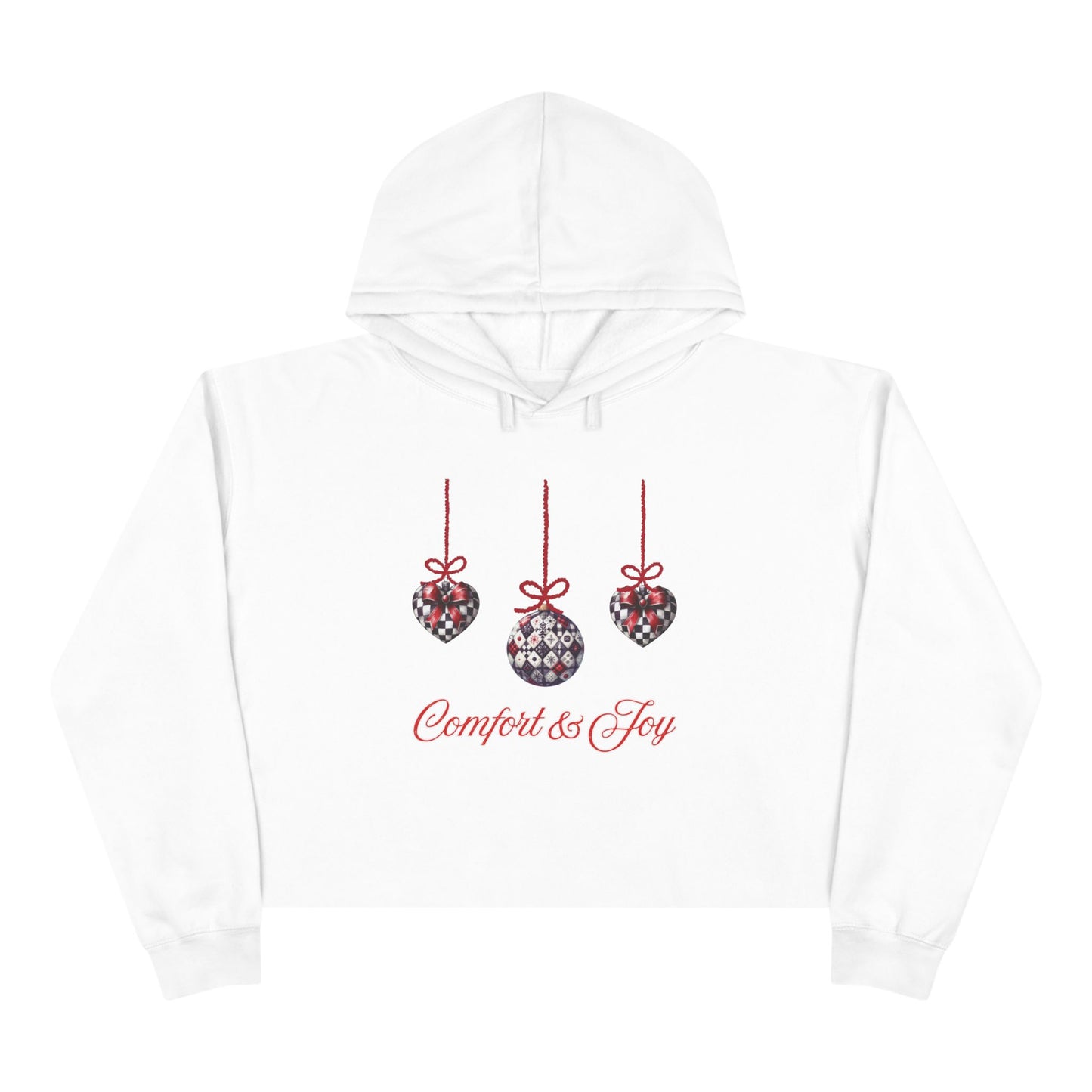 Comfort & Joy Crop Hoodie