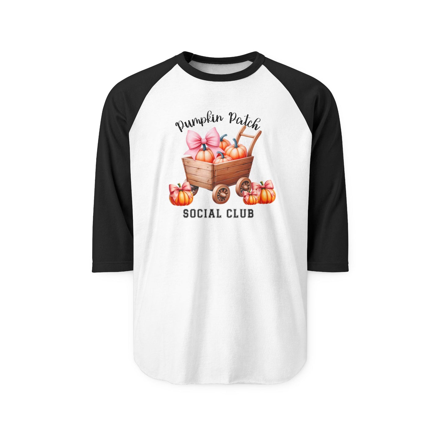 Pumpkin Patch Social Club Baseball Tee