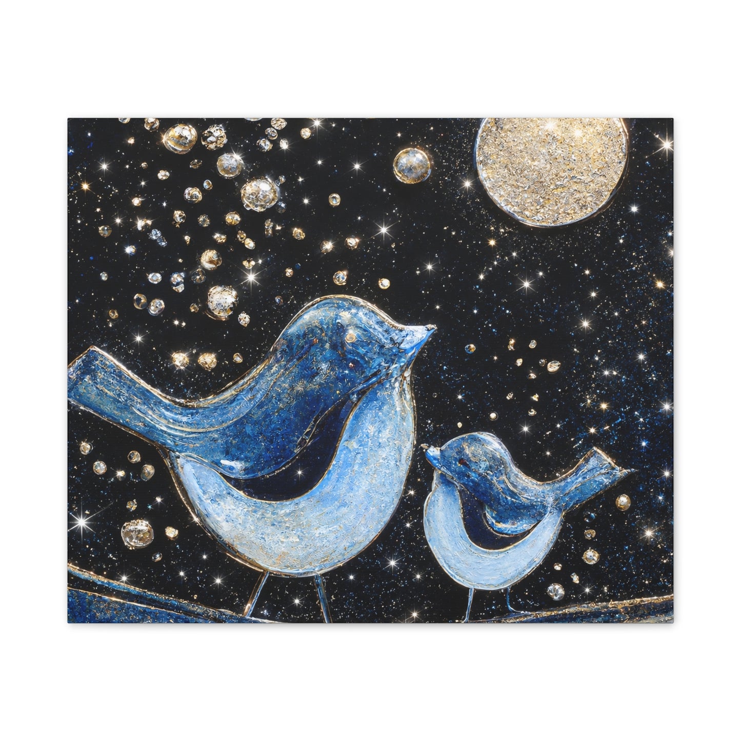 Love Takes Flight Canvas Wall Art
