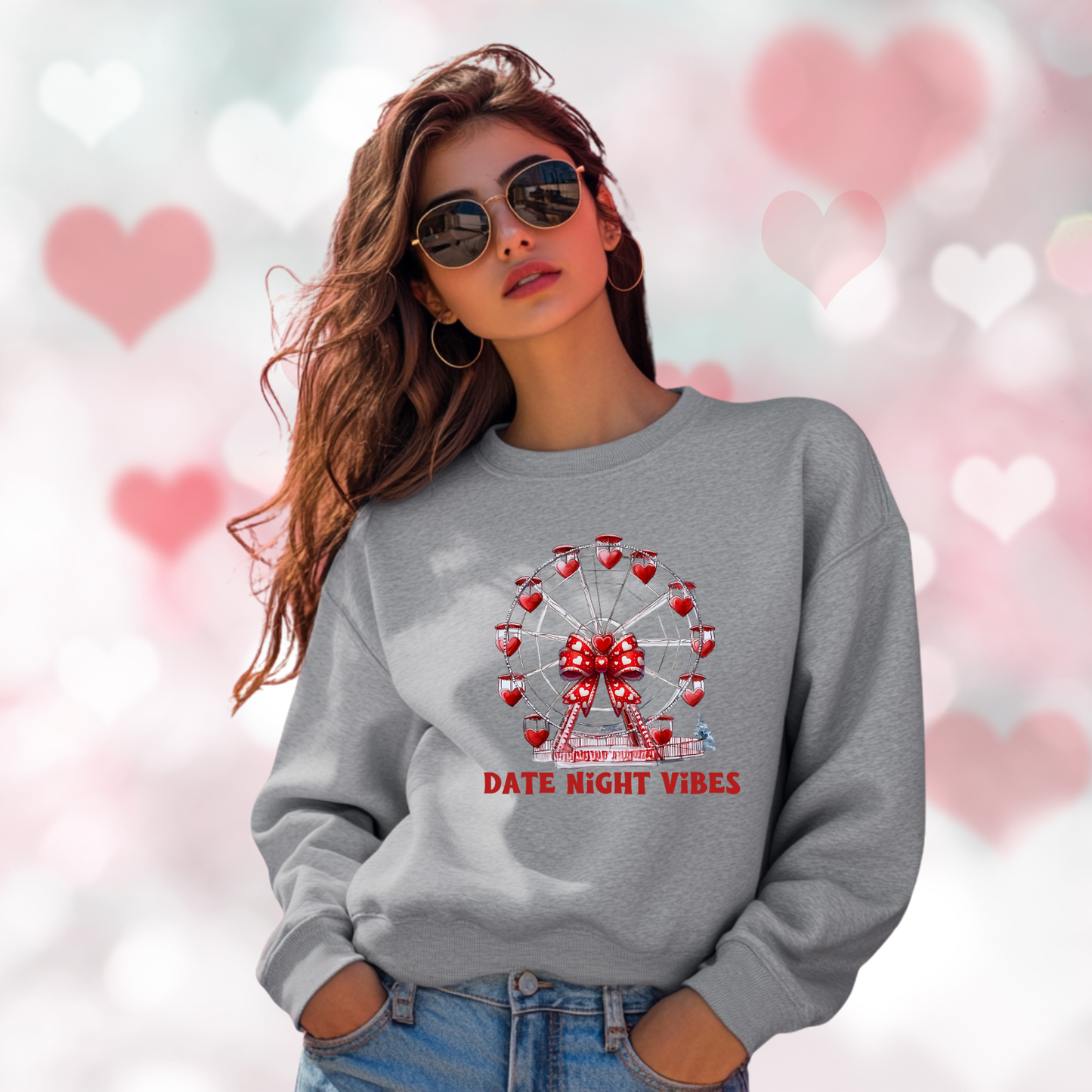 Date Night Vibes Crewneck Sweatshirt