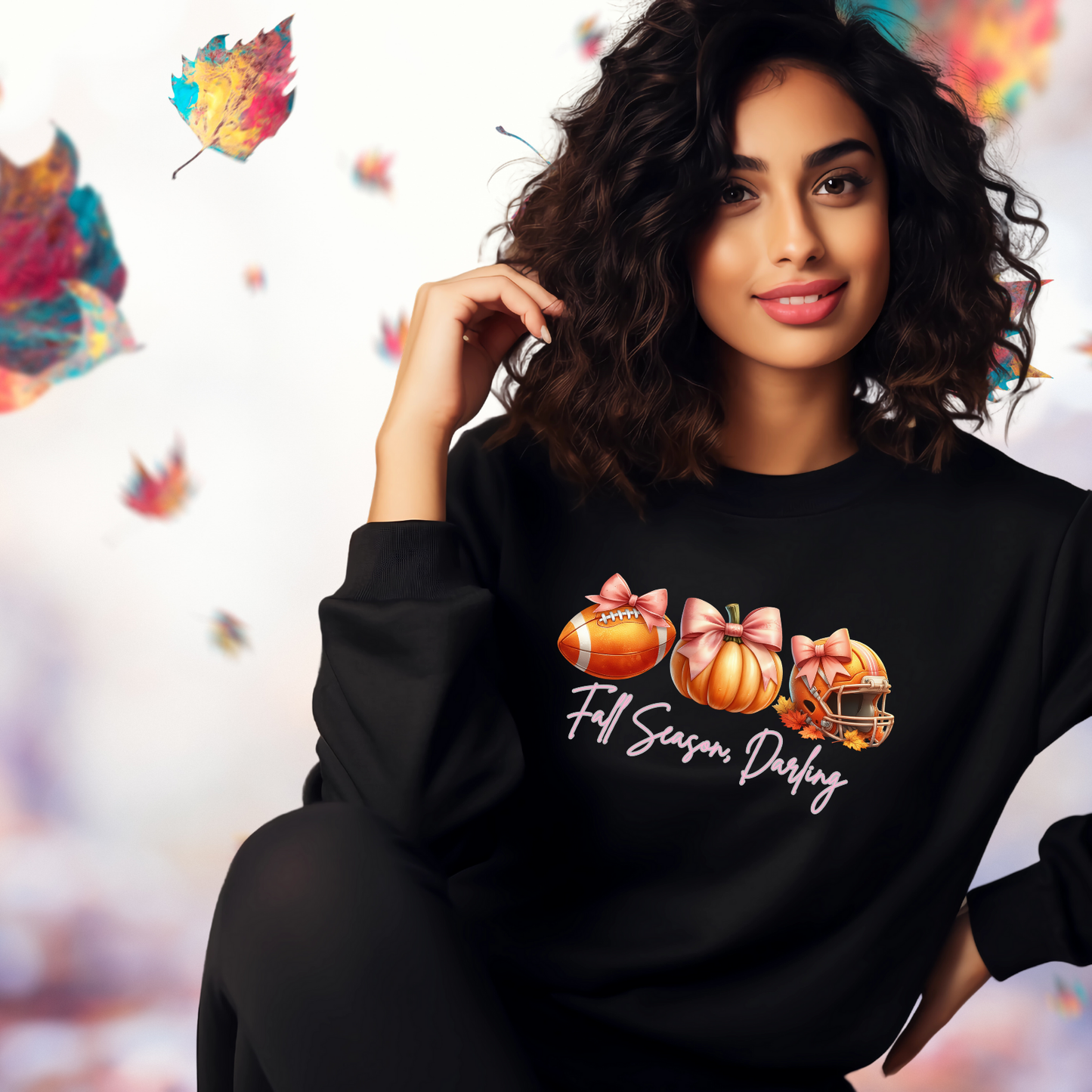 Fall Season Darling Crewneck Sweatshirt
