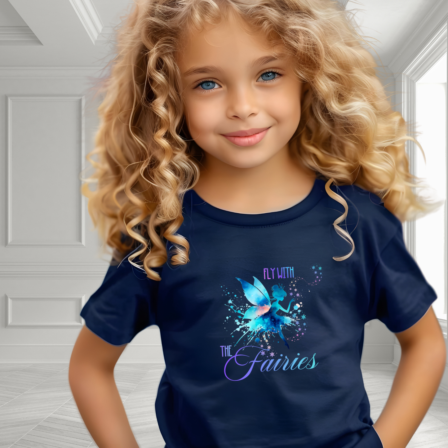 Fly With The Fairies Kid's T-Shirt