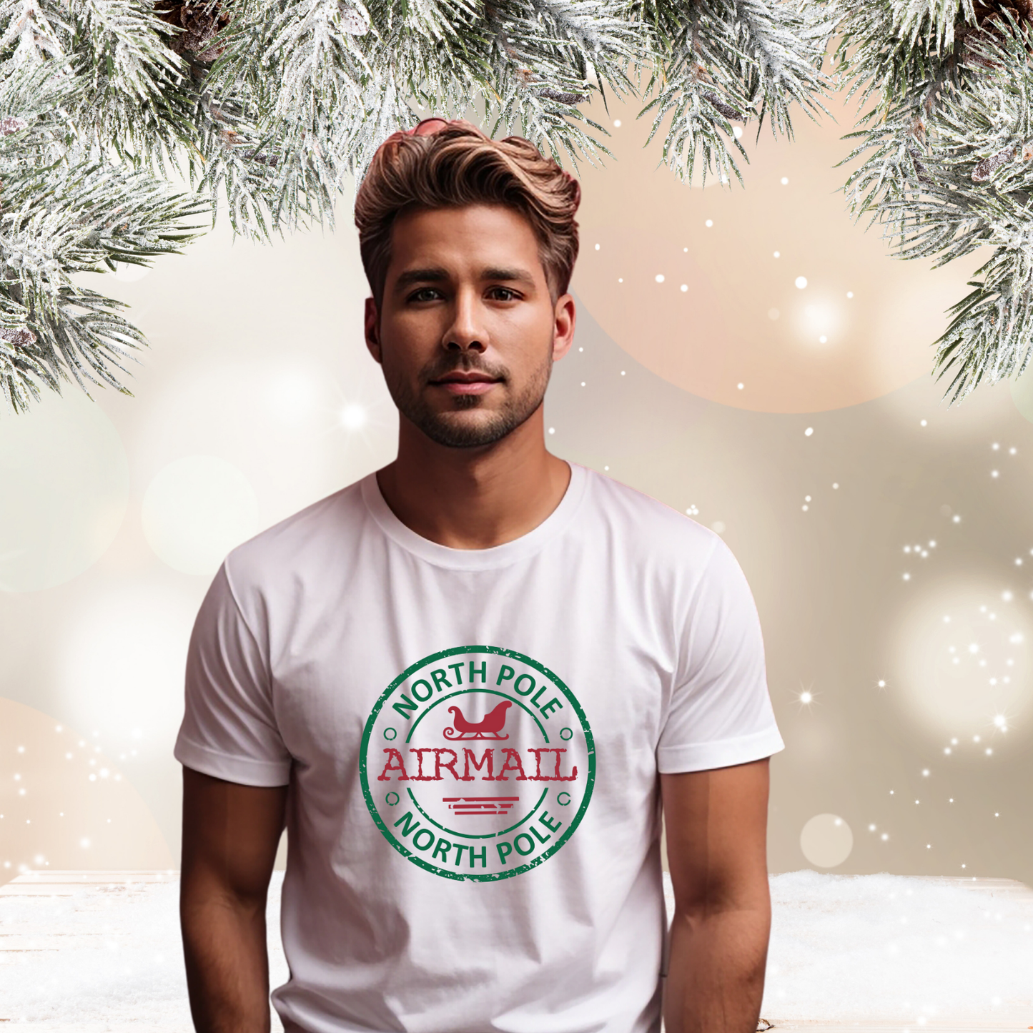 North Pole Airmail T‑Shirt