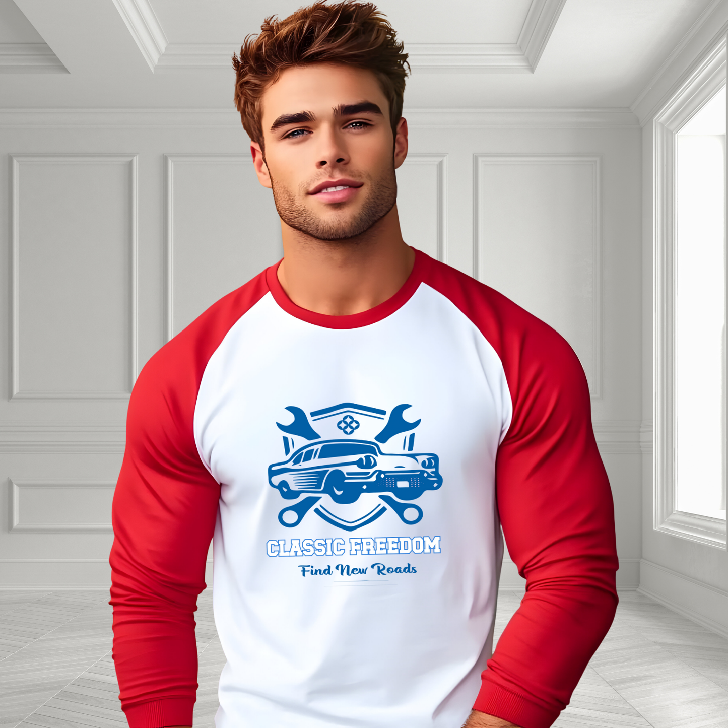 Classic Freedom Baseball Tee