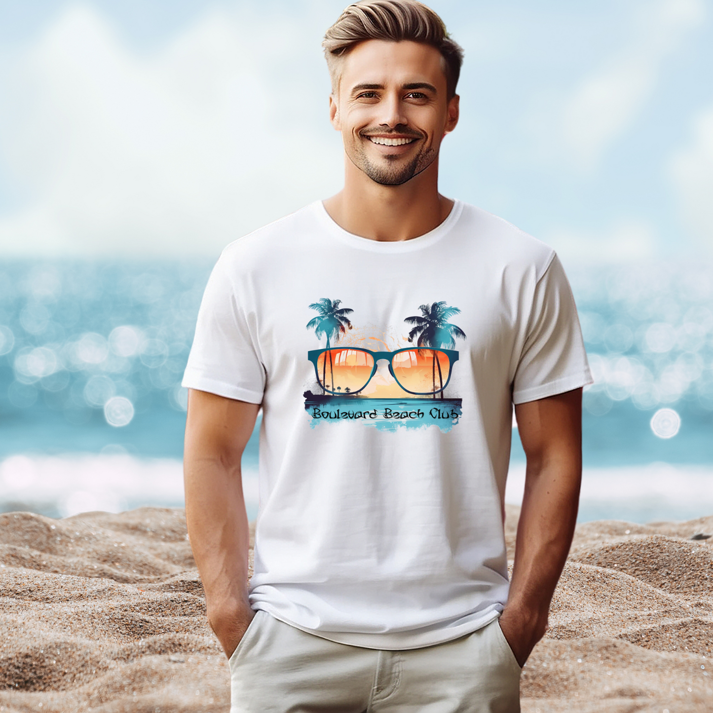 Boulevard Beach Club T-Shirt