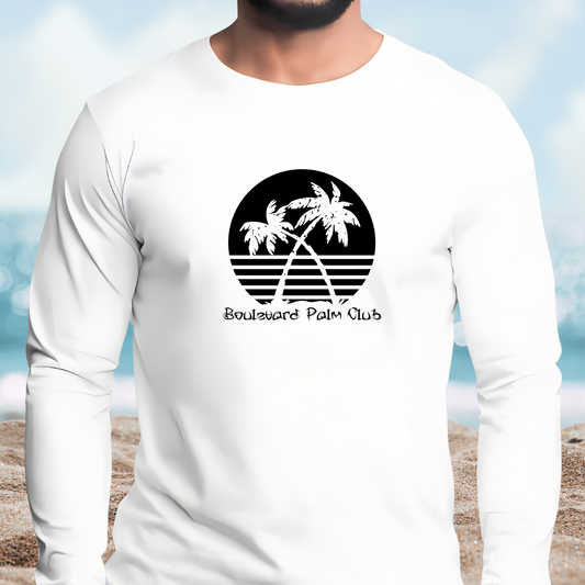 Boulevard Palm Club Long Sleeve Tee