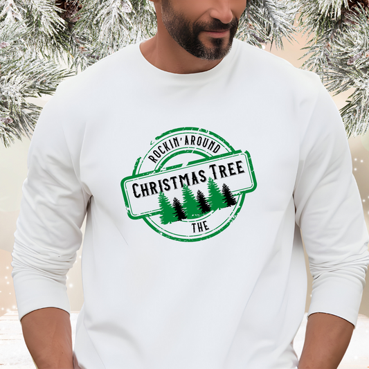 Rockin' Around The Christmas Tree Long Sleeve Tee