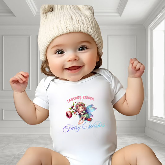 Fairy Wishes Infant Short Sleeve Onesie