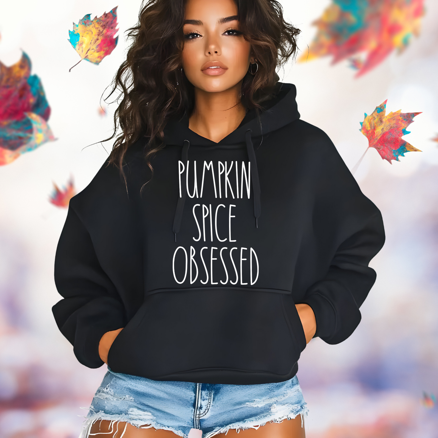 Pumpkin Spice Obsessed Pullover Hoodie
