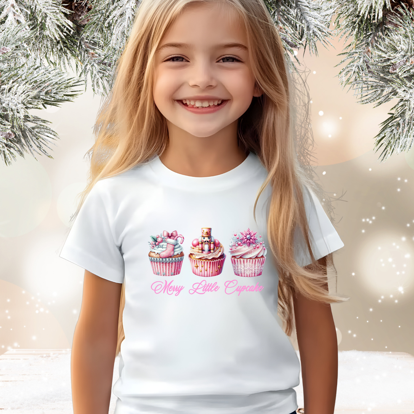 Merry Little Cupcake Kid's T-Shirt