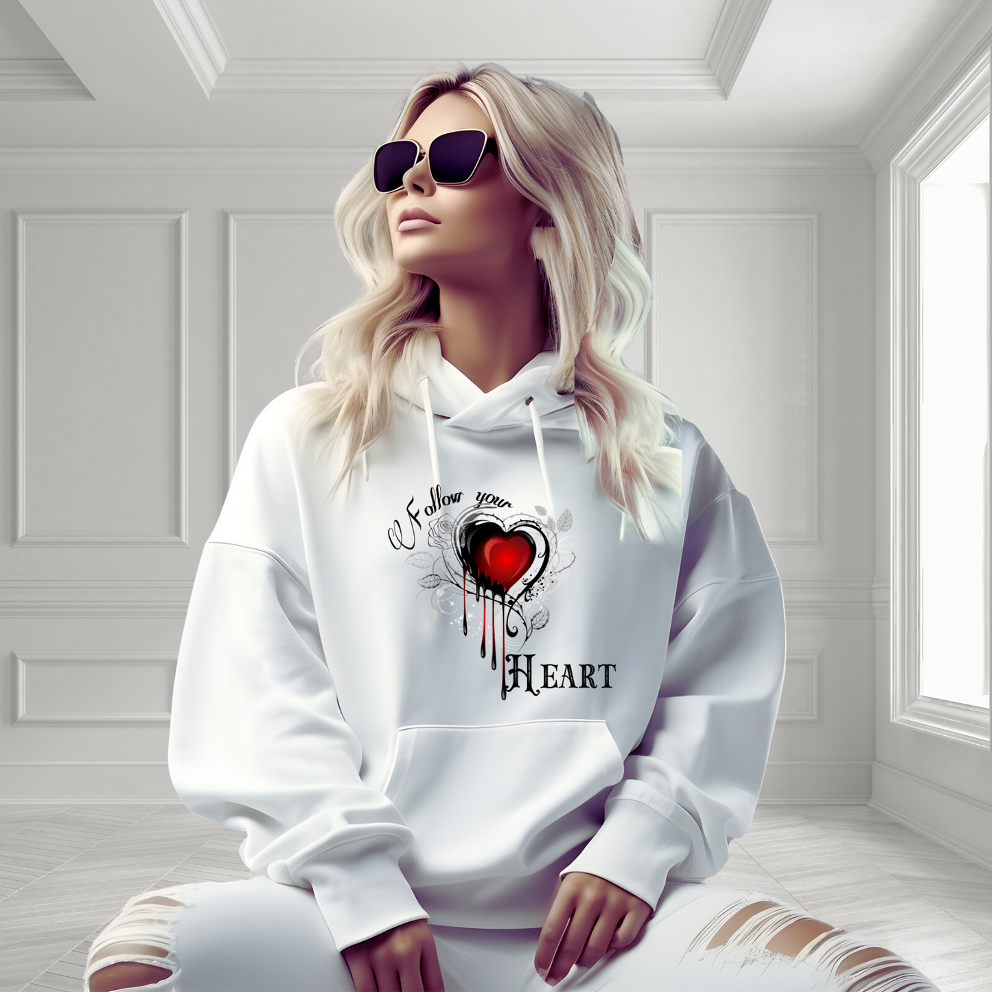 Follow Your Heart Pullover Hoodie