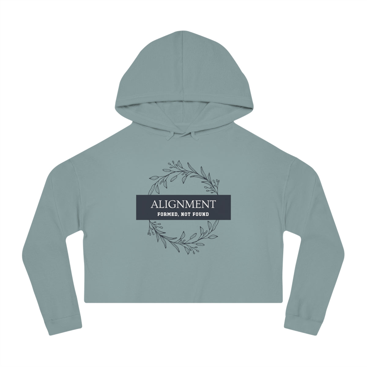 Alignment -Formed, Not Found Crop Hoodie