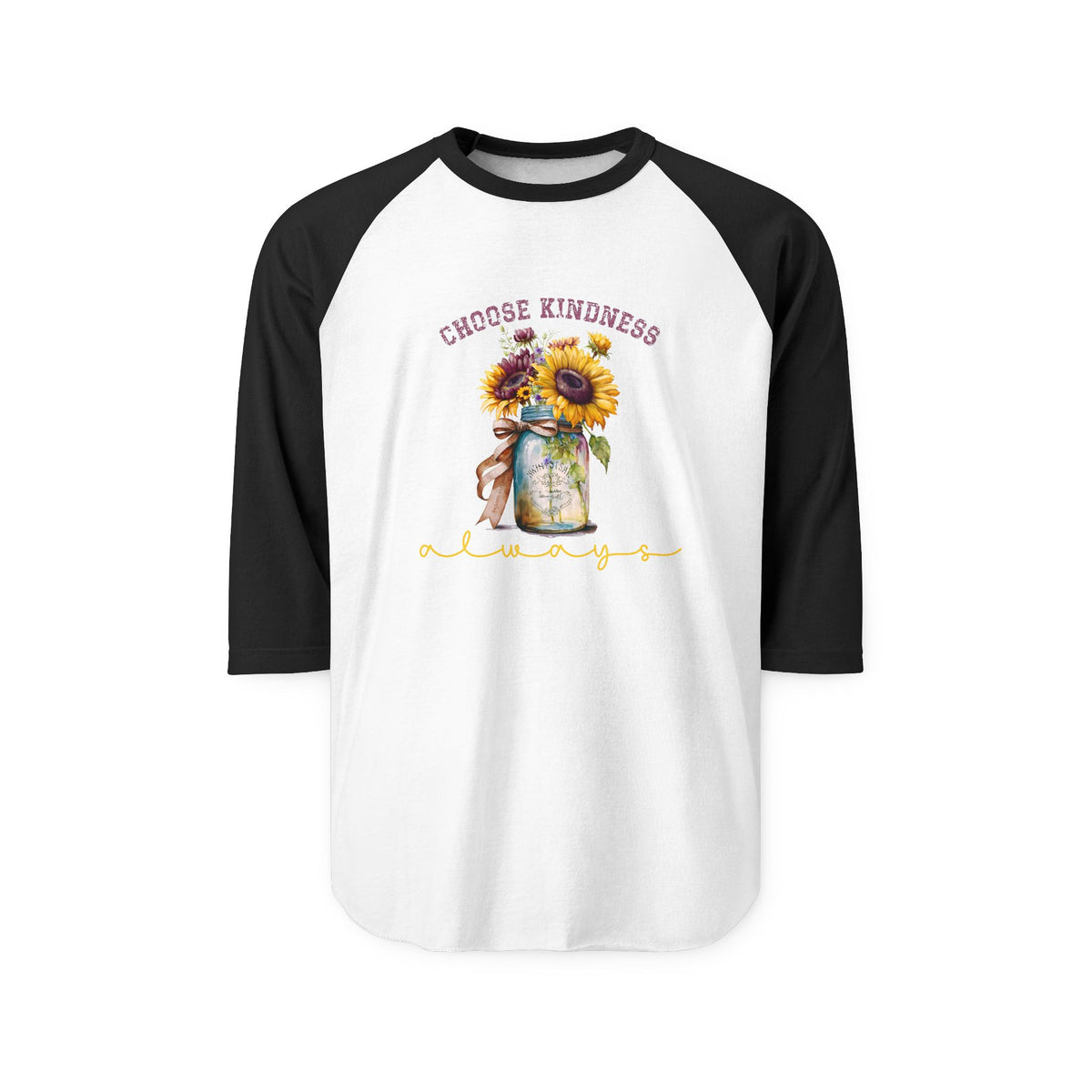 Choose Kindness Always Baseball Tee