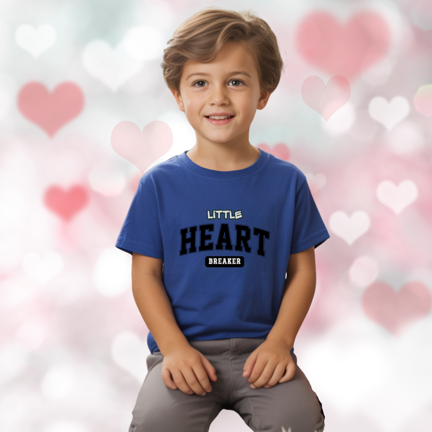 Little Heart Breaker Kid's T‑Shirt