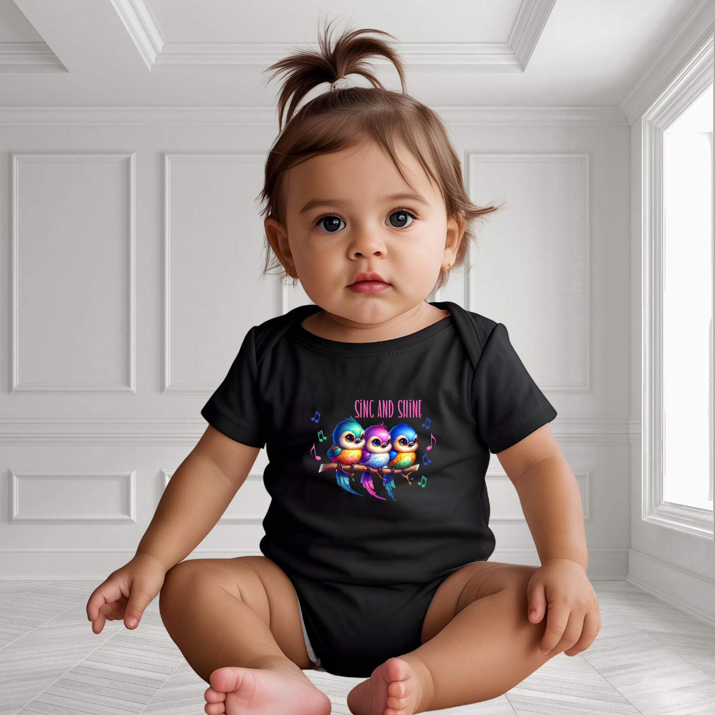 Sing & Shine Infant Short Sleeve Onesie