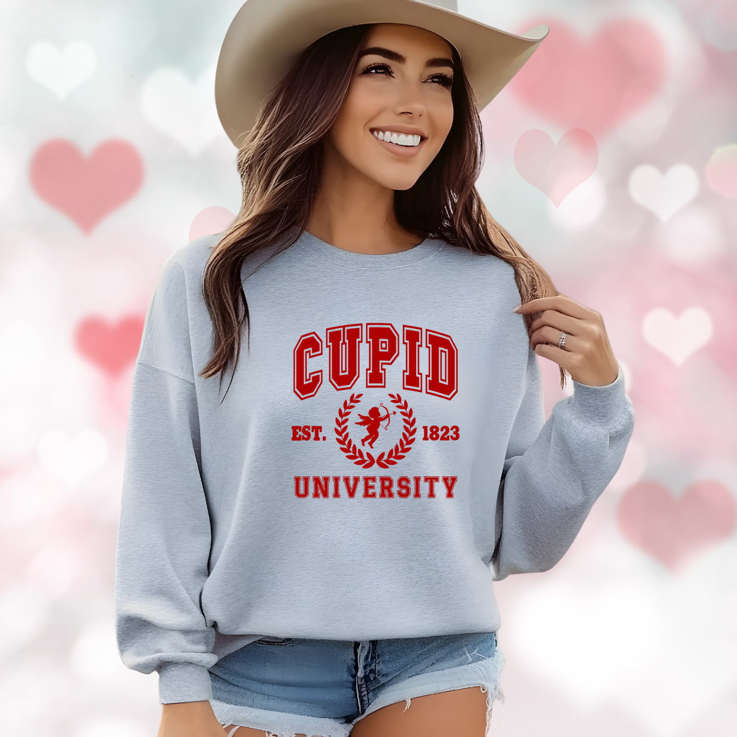 Cupid University Crewneck Sweatshirt