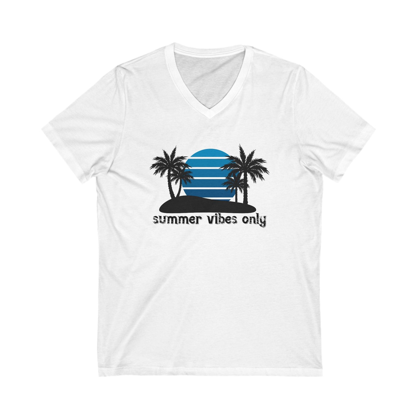 Summer Vibes Only V-Neck Tee