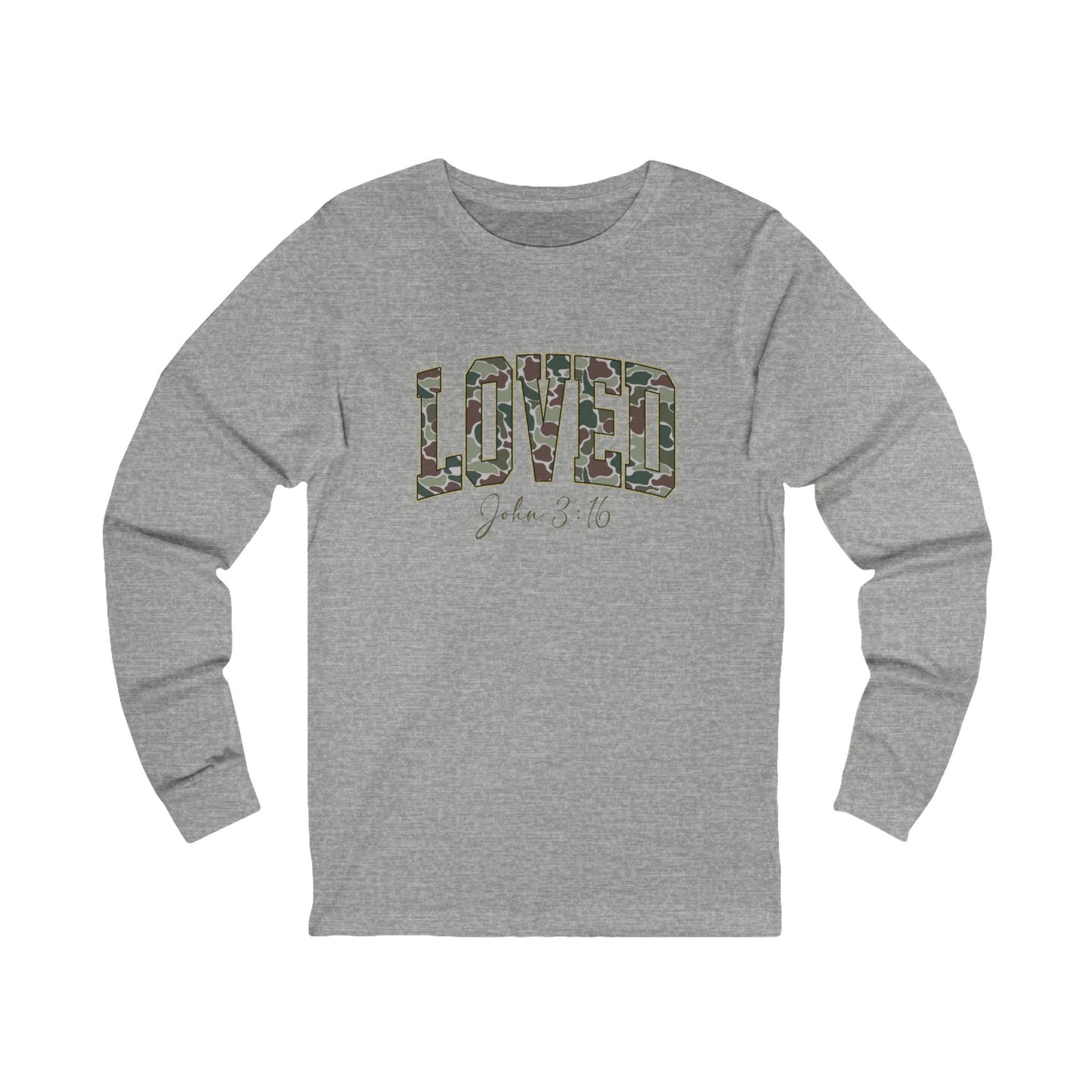 Loved John 3:16 Long Sleeve Tee