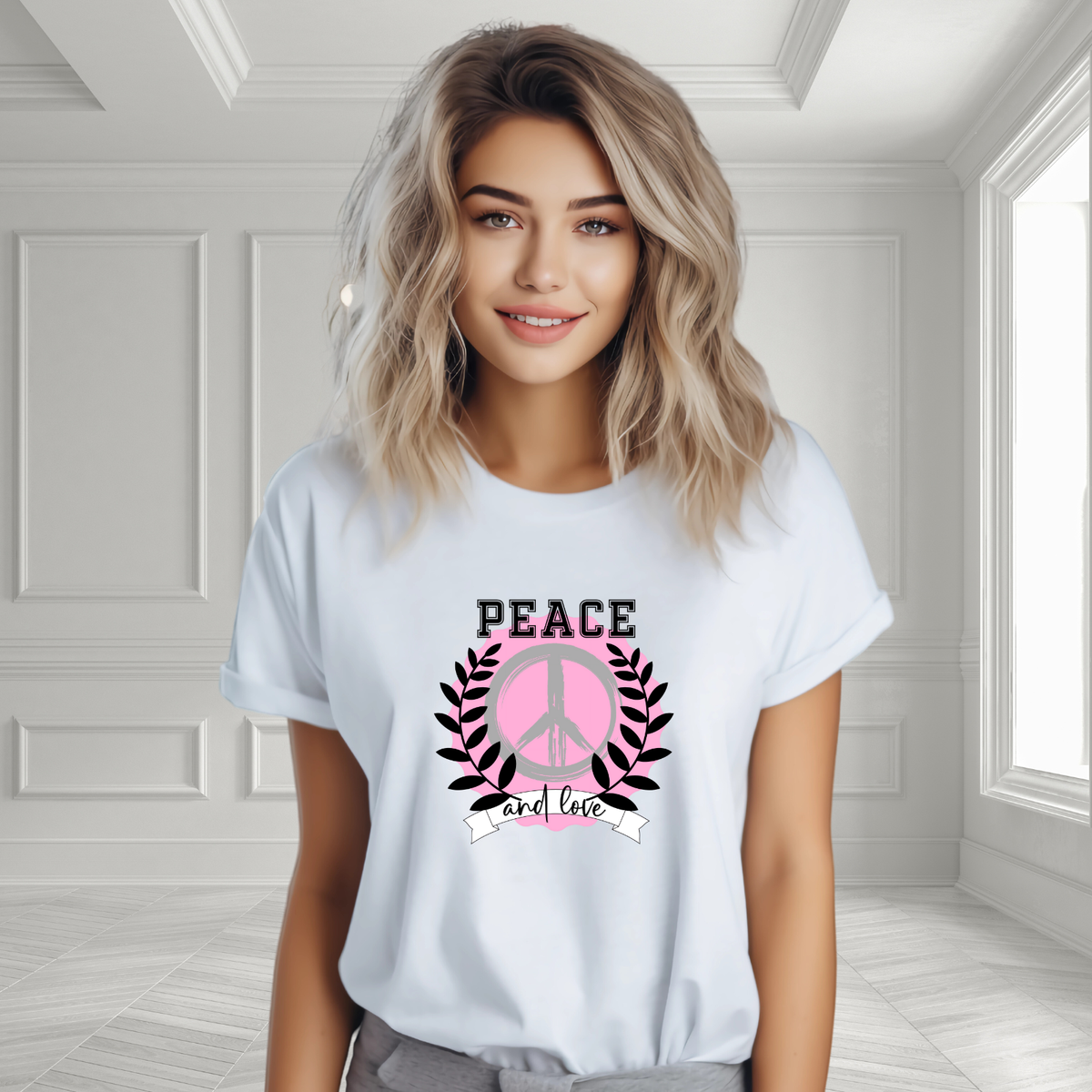 Peace And Love T-Shirt