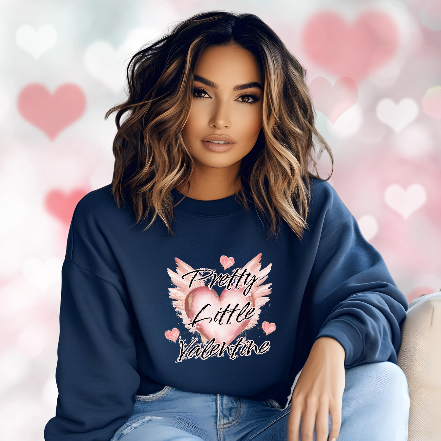Pretty Little Valentine Crewneck Sweatshirt