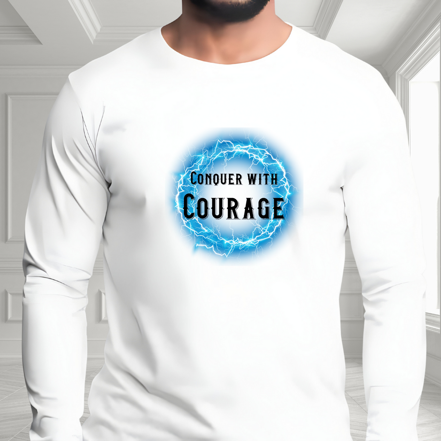 Conquer with Courage Long Sleeve Tee