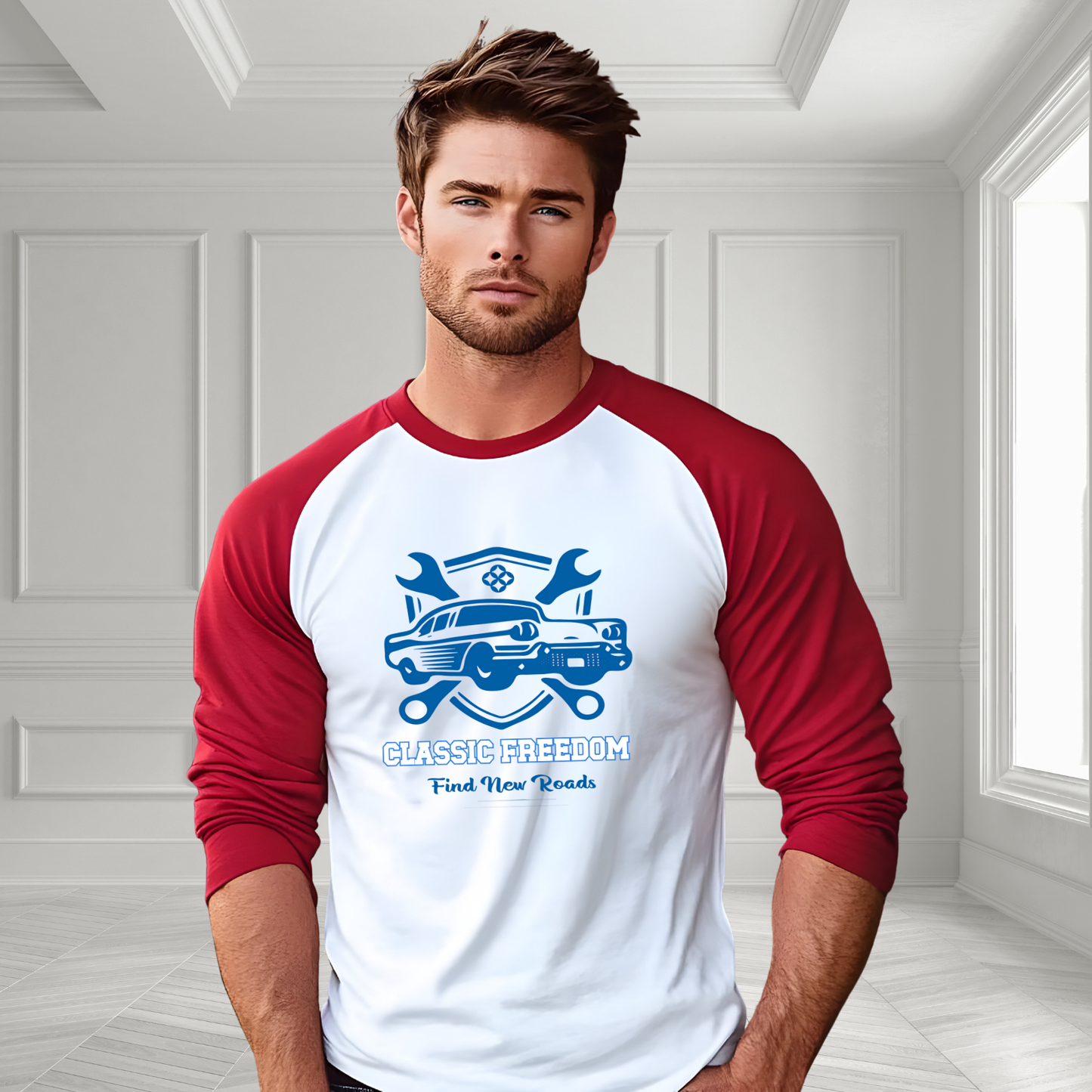 Classic Freedom Baseball Tee