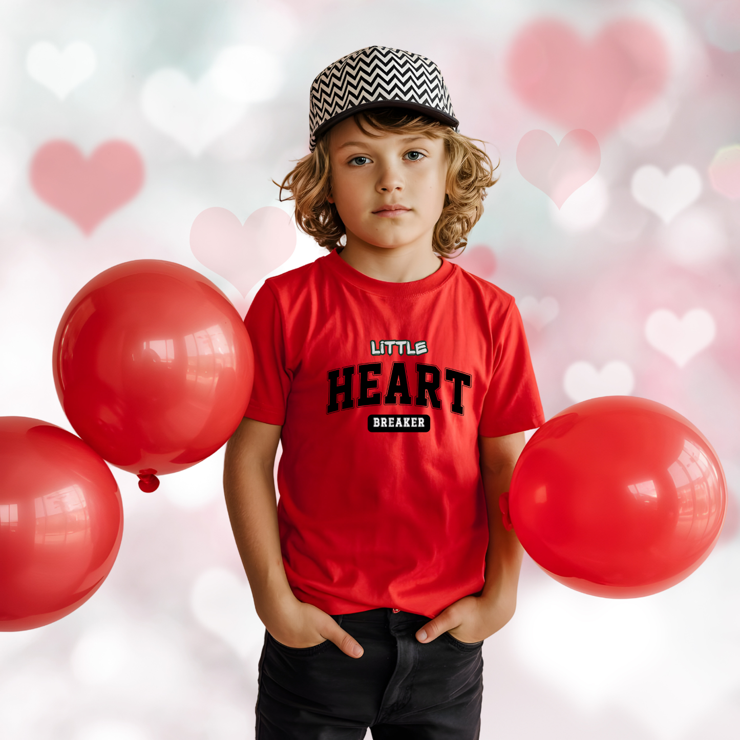 Little Heart Breaker Kid's T‑Shirt
