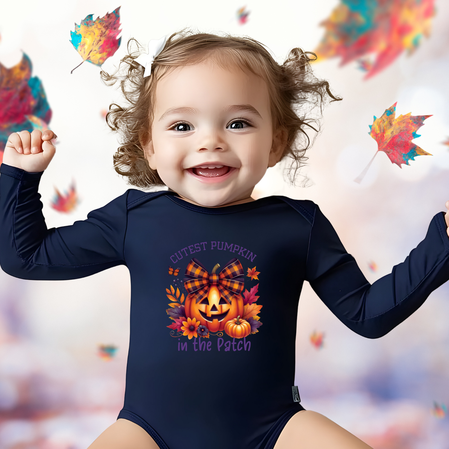 Cutest Pumpkin In The Patch Infant Long Sleeve Onesie