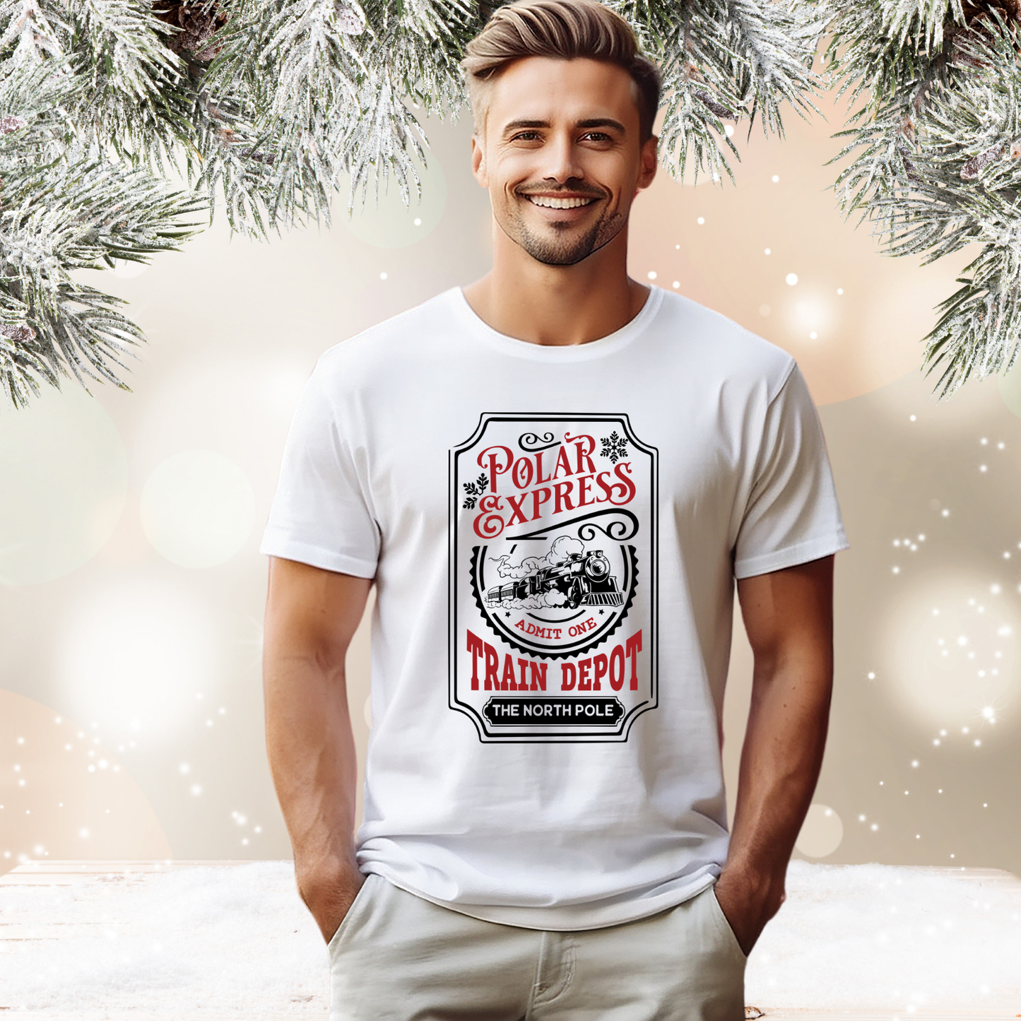 Polar Express Train Depot T‑Shirt