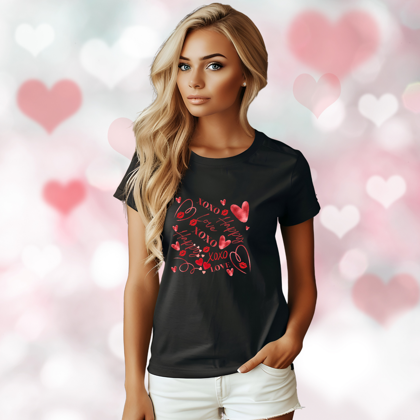 Valentine Word Art T-Shirt