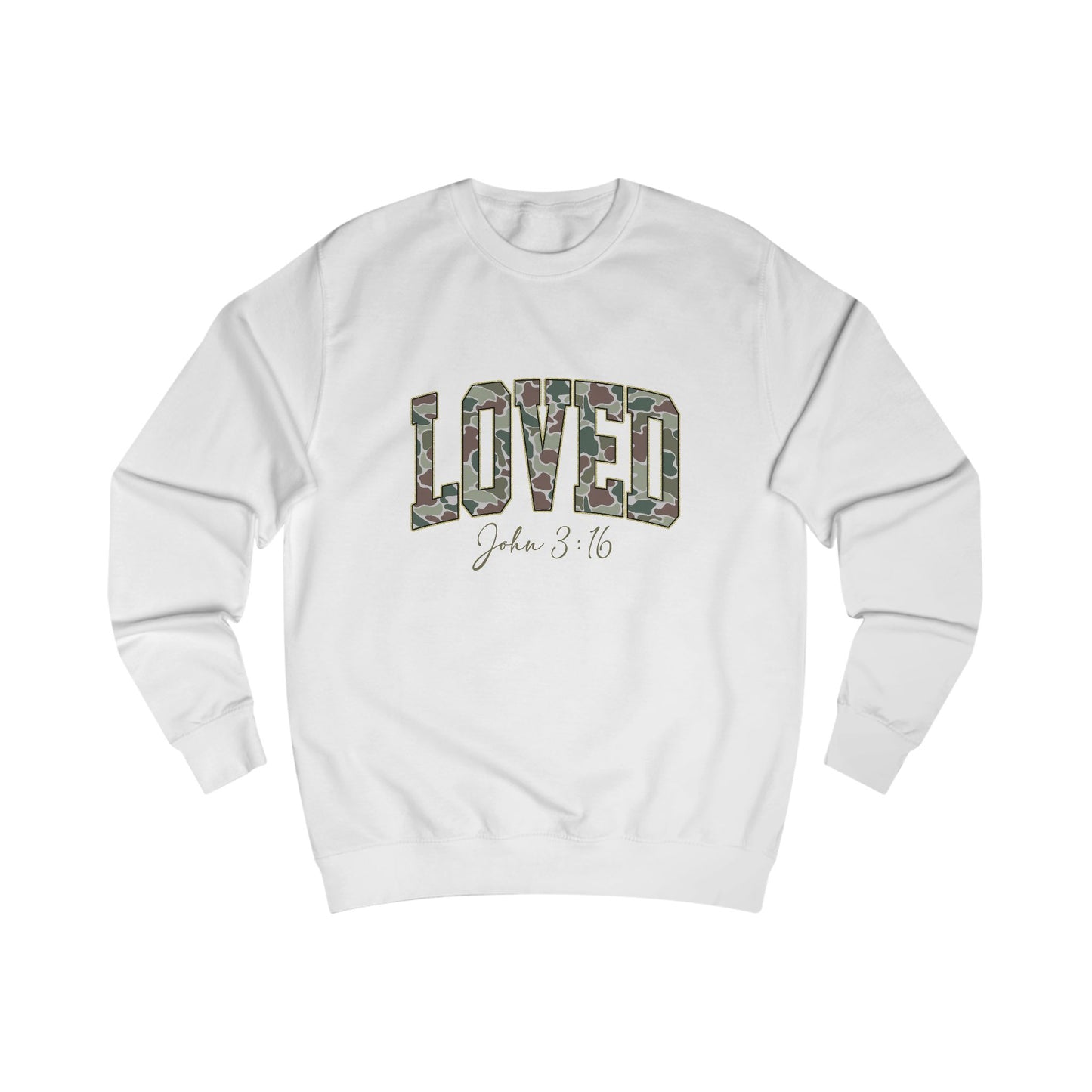 Loved John 3:16 Crewneck Sweatshirt