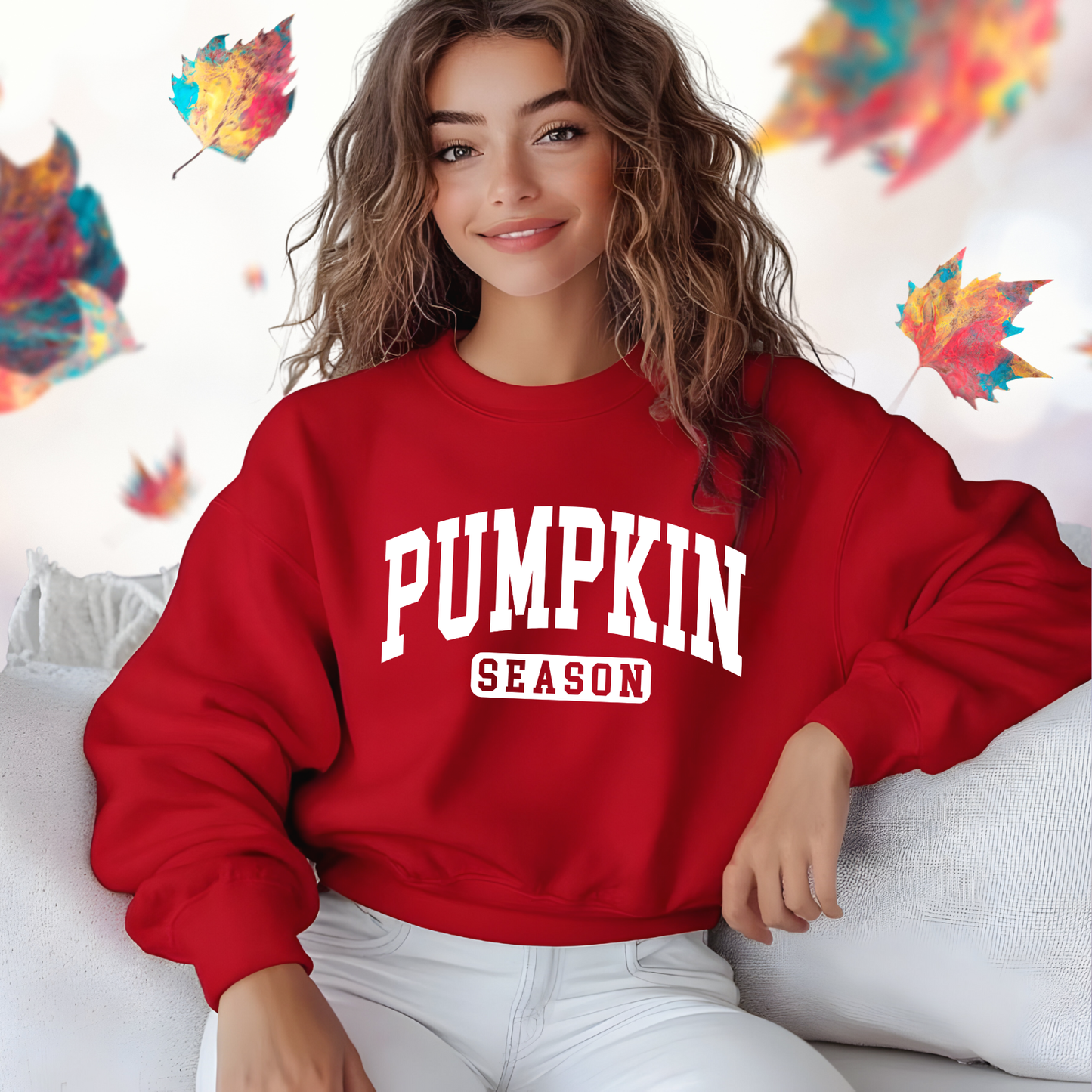 Pumpkin Season Crewneck Sweatshirt