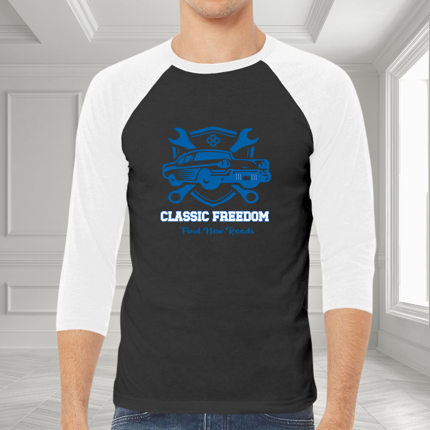 Classic Freedom Baseball Tee