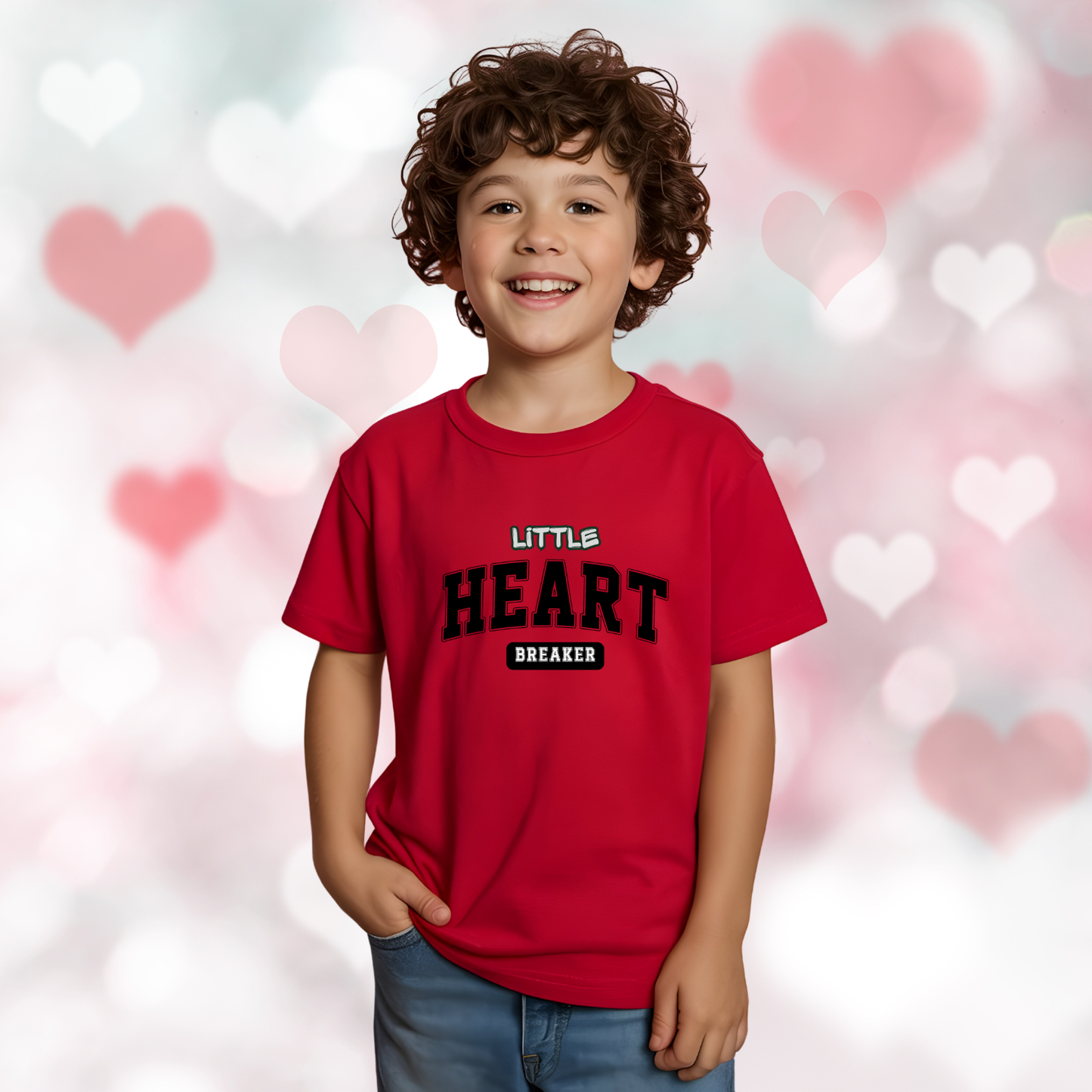 Little Heart Breaker Kid's T‑Shirt