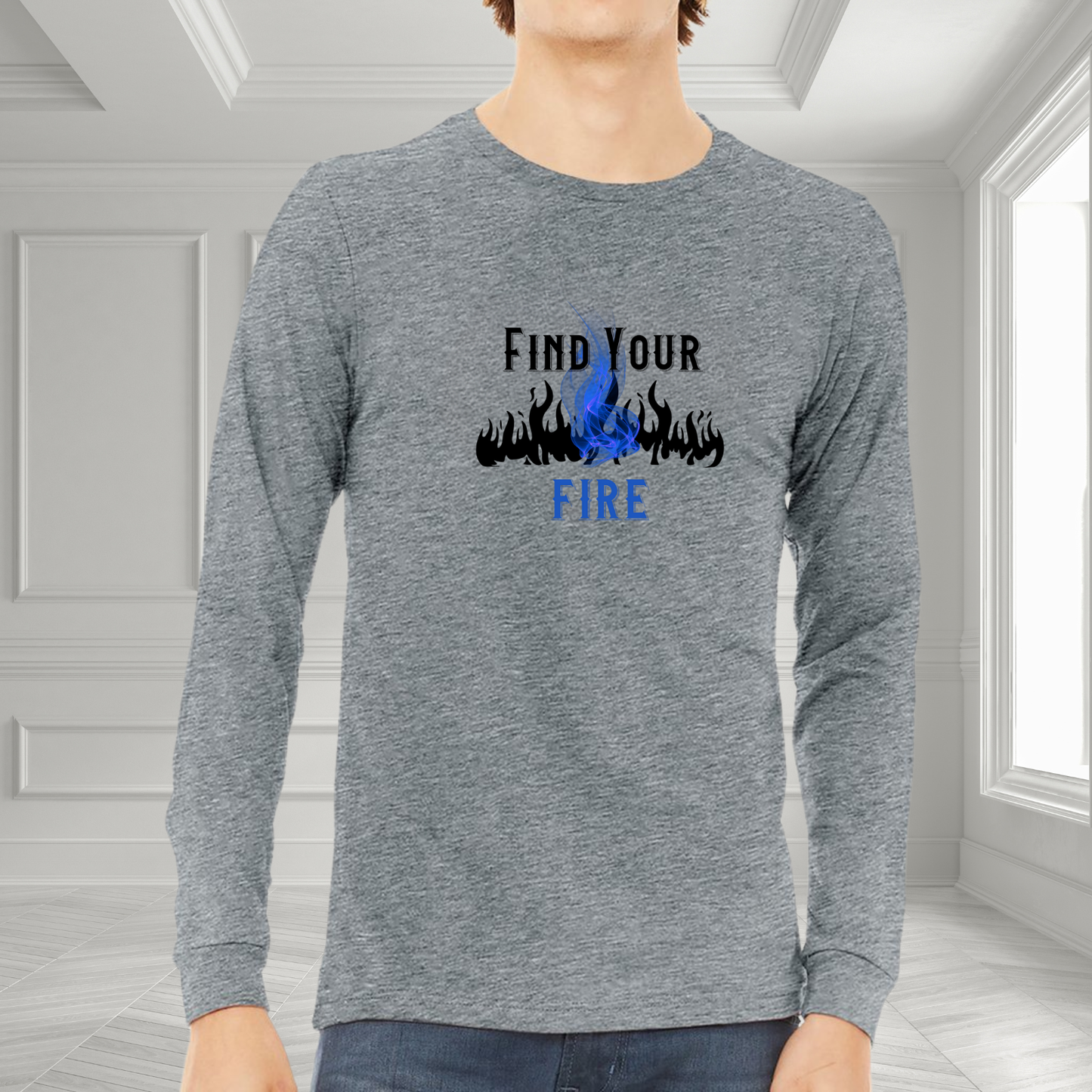 Find Your Fire Long Sleeve Tee