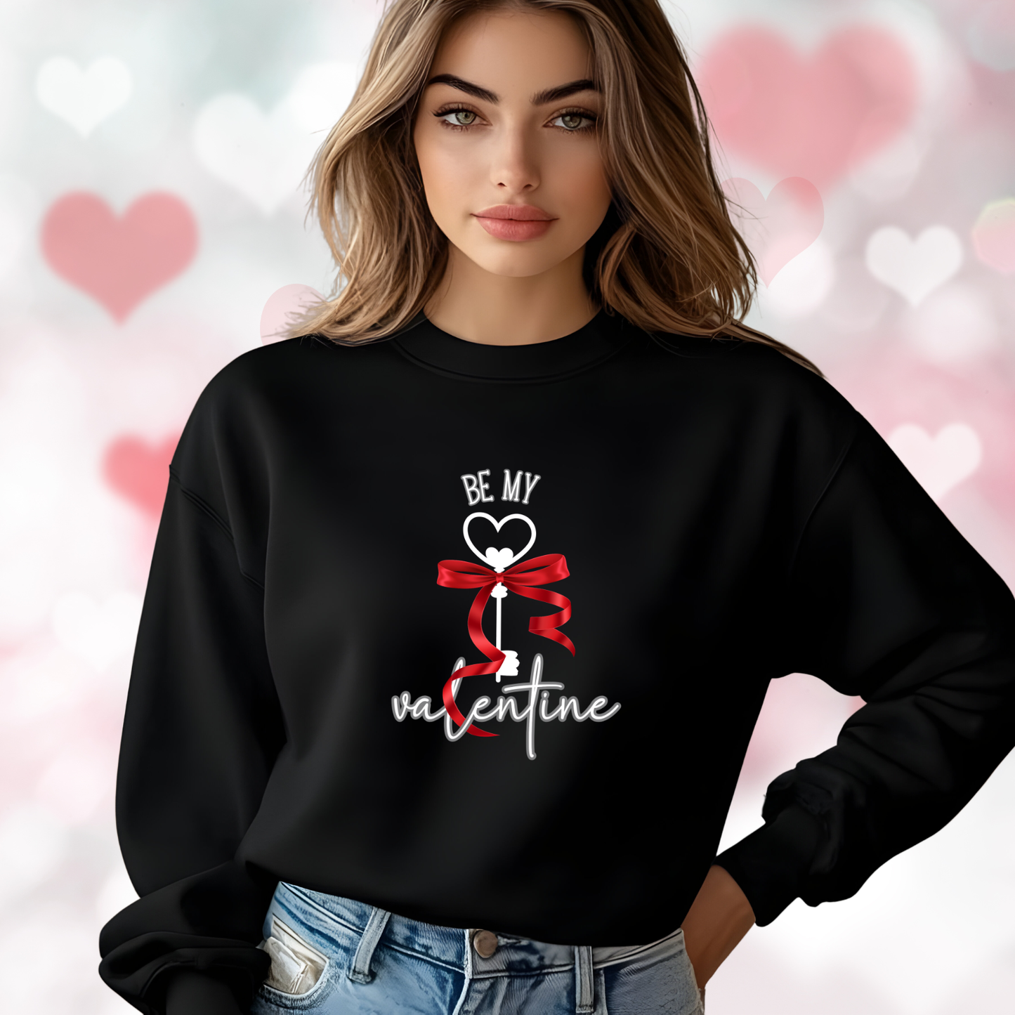 Be My Valentine Crewneck Sweatshirt