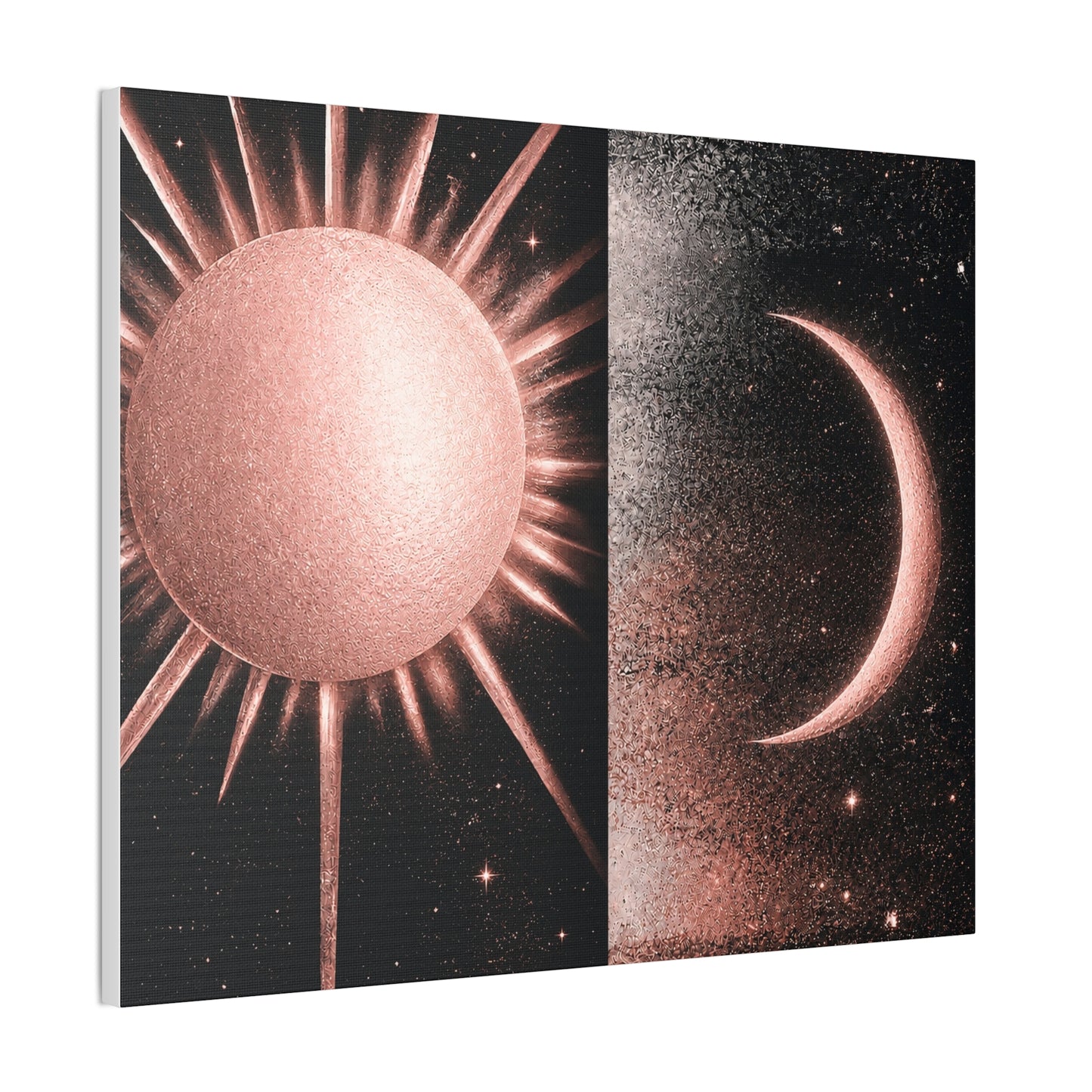Radiant Duality Canvas Wall Art